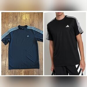 ADIDAS 3 Stripes tech t-shirt Mid weight Size M